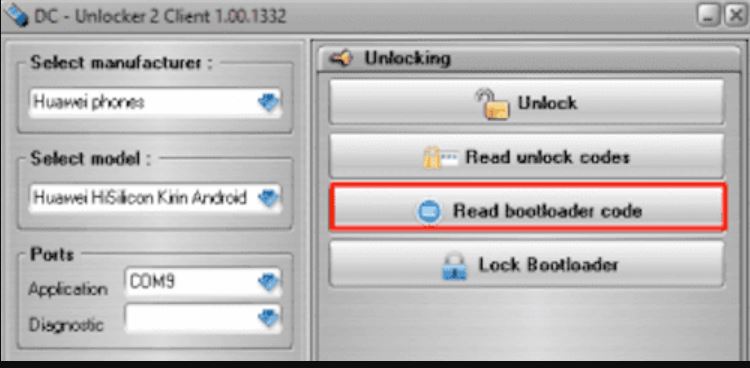 huawei bootloader unlock code unofficial